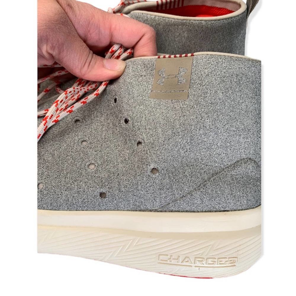 UNDER ARMOUR Men’s Charged 24/7 Mid Top Shoes. Sandstorm. Size 13 - Picture 4 of 9